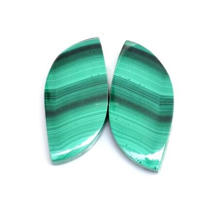 Malachite Perfect Pair Cabochons MH01