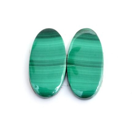 Malachite Perfect Pair Cabochons MH06