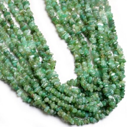 Chrysoprase Chips Beads