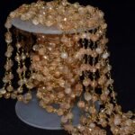 Crystal Quartz Rosary Chain Mystic Rondelle