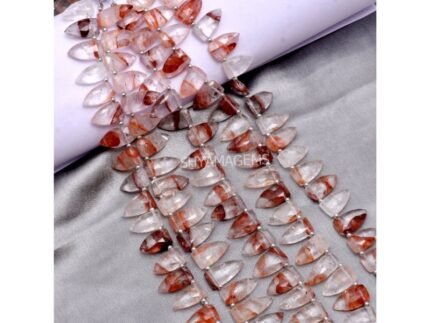 Coffee Quartz Briolette Arrowhead Gemstone