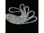 Ethiopian Opal Faceted Rondelle Beads