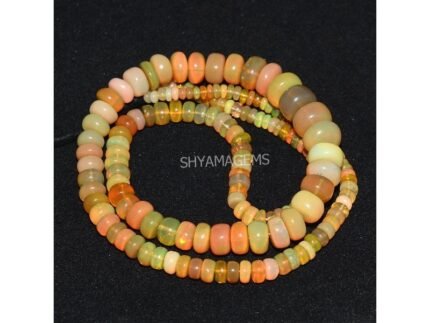 Natural Ethiopian Opal smooth Beads
