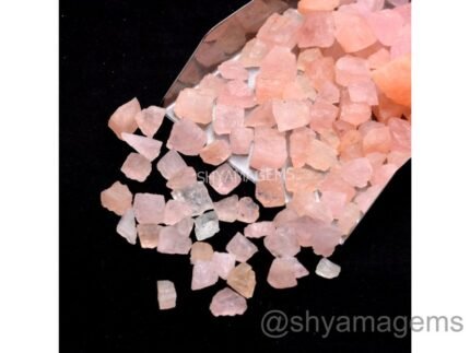 Morganite Loose Raw Rough Gemstone