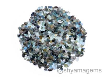 Moss Aquamarine Loose Raw Rough Gemstone