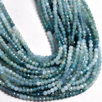 Grandidierite Faceted Beads