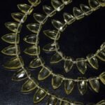 Lemon Quartz Briolette Arrowhead Gemstone