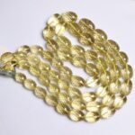 Lemon Quartz Drummer Shape 10-14mm