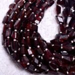 Natural Mozambique Garnet Faceted Nuggets