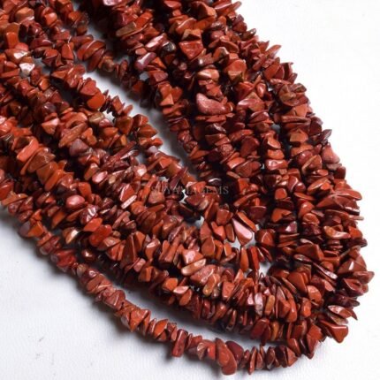 Red Jasper Chips Beads