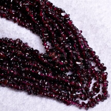 Rhodolite Garnet Chips Beads