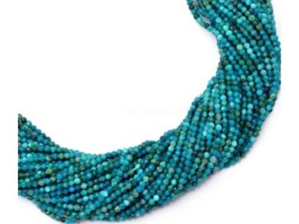 Chrysocolla Faceted Beads