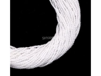 Crystal Quartz Faceted  Beads