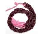 Garnet Rhodolite Faceted Beads