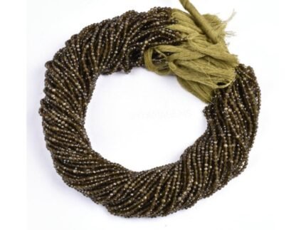 Cats Eye Faceted Beads