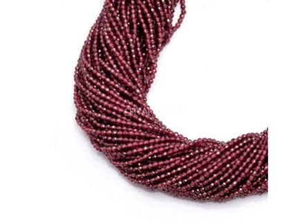 Mozambique Garnet Faceted Beads