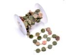 Natural Unakite Rosary Coin Chain