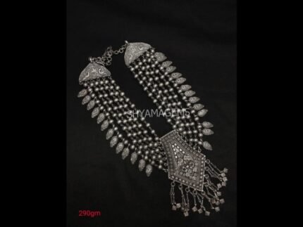 925 STERLING SILVER ANTIQUE NECKLACE ASN04