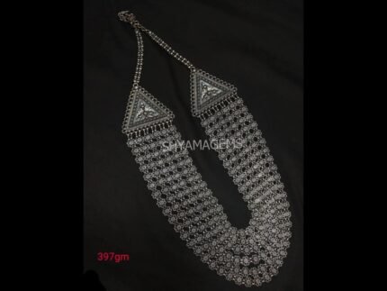 925 STERLING SILVER ANTIQUE NECKLACE ASN05