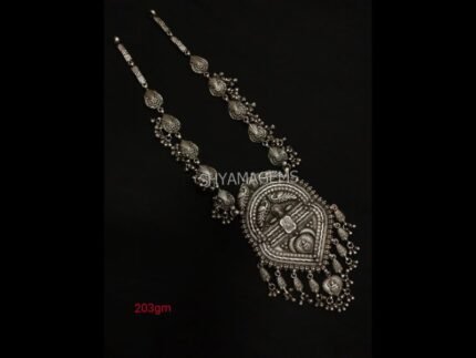 925 STERLING SILVER ANTIQUE NECKLACE ASN11