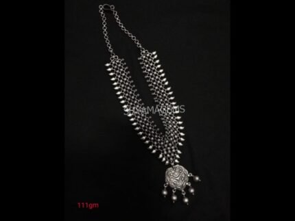 925 STERLING SILVER ANTIQUE NECKLACE ASN21