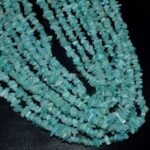 Blue Amazonite Chips Beads