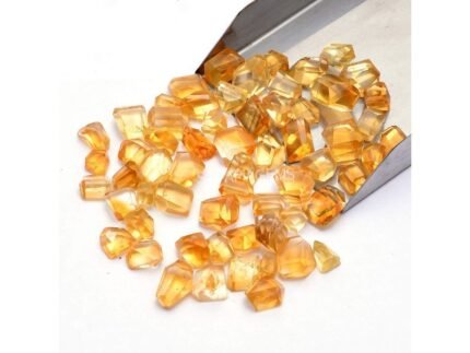 Citrine Faceted Loose Nuggets