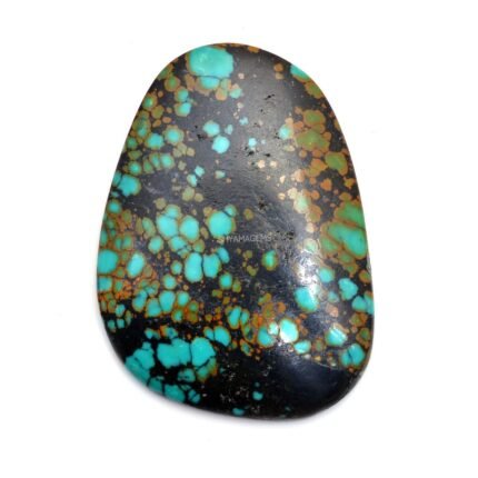 Tibetan Turquoise Smooth Cabochon TT30