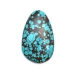 Tibetan Turquoise Smooth Cabochon TT35