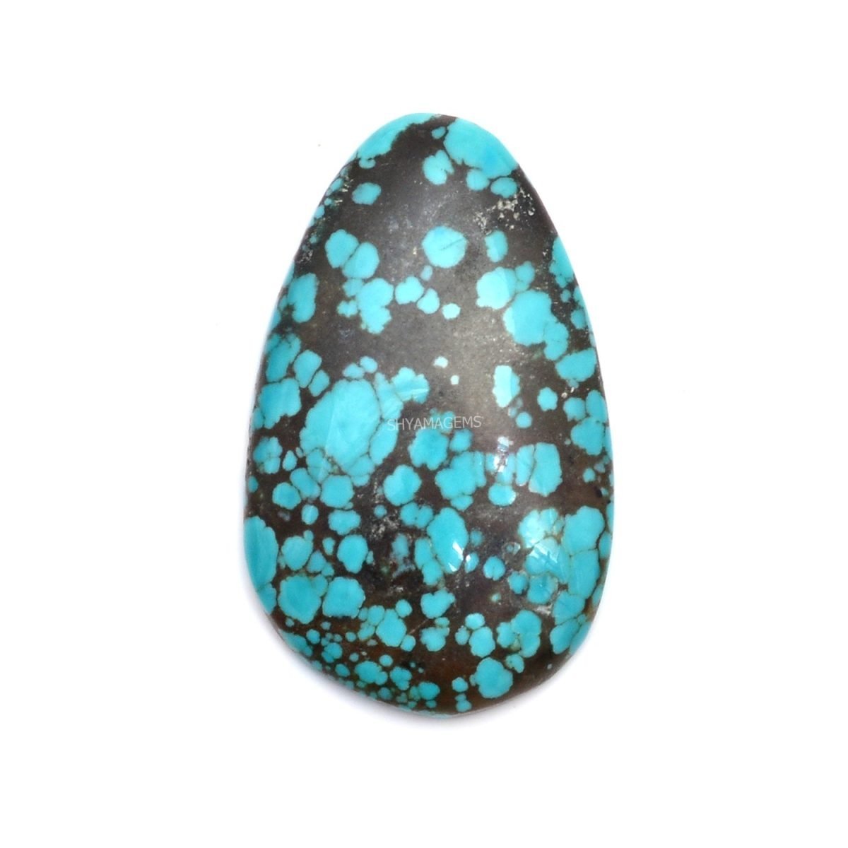 FT-35 Tibetan Turquoise Smooth Cabochon TT35