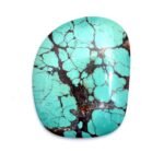 Tibetan Turquoise Smooth Cabochon TT36