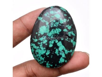 Tibetan Turquoise Smooth Cabochon TT12