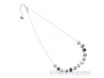 Tiffany Opal Beads 925 Silver Necklace