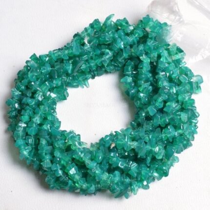 Green Onyx Chips Beads