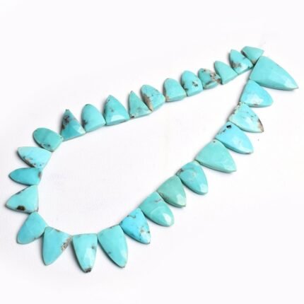 Natural Turquoise Briolette Arrowhead