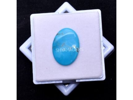 Arizona Turquoise Oval smooth cabochon 26mm