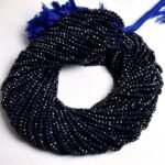 Blue Sapphire Faceted Beads