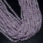 Kunzite Faceted Beads