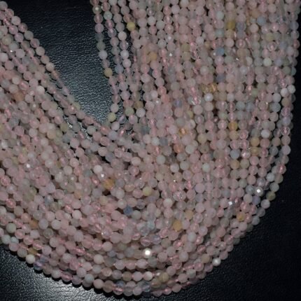 Multi Aquamarine Faceted Gem Beads