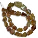 Natural Green Apatite Raw Rough Beads