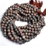 Natural Jasper Smooth Round Beads