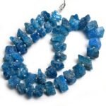 Neon Apatite Raw Rough Beads