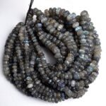 Labradorite Carved Melon Shape Beads