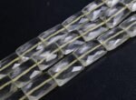 Lemon Quartz Rectangle Shape Beads