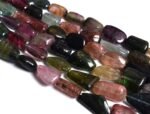 Multi Tourmaline Smooth Tumble Shape Beads