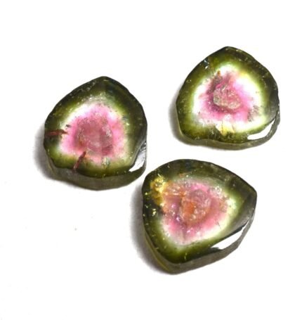 Watermelon Tourmaline Slices