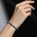 Black Ethiopian Opal Chip Bracelet