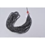 Black Raw Diamond Uncut Chips Beads