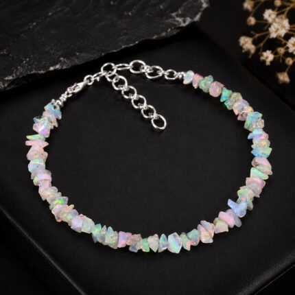 Ethiopian Opal Raw Uncut Bracelet