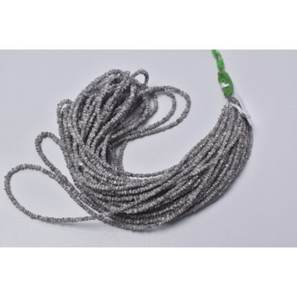 Grey Raw Diamond Uncut Beads